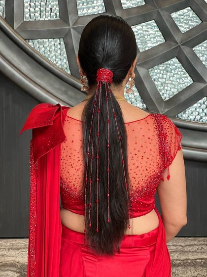 Shwetha Mahadev - Makeup Artistry Training Modern Reception & Sangeet Glam photo 34