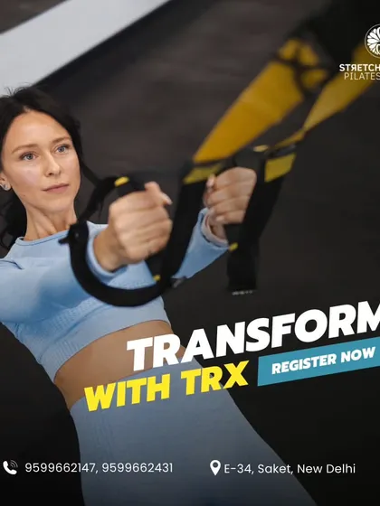 Transform your body with TRX suspension training. Register now to challenge yourself in a new way.