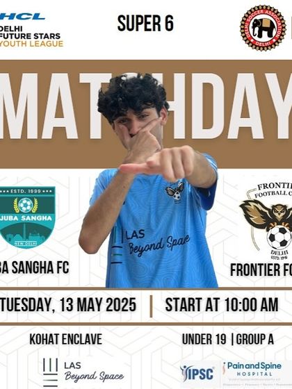 U-19 match day in the Super 6. Our boys are focused and ready to go.