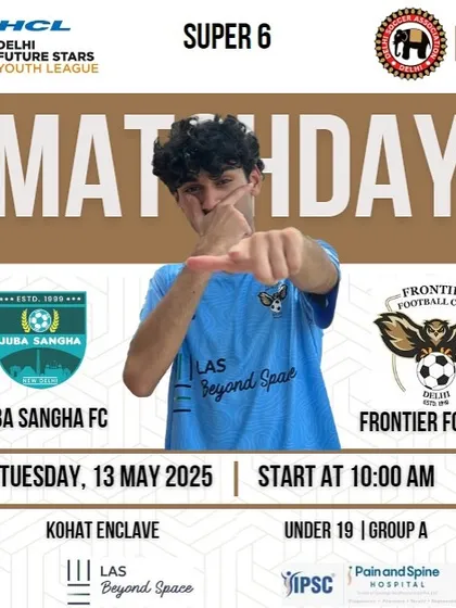 U-19 match day in the Super 6. Our boys are focused and ready to go.