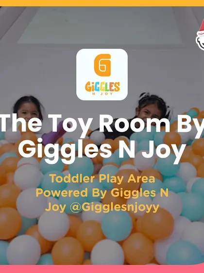 The Toy Room by Giggles N Joy, a dedicated toddler play area at our festivals.