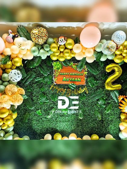 Dream Events - Kids' Birthday Party Decoration Jungle & Safari Adventures photo 25