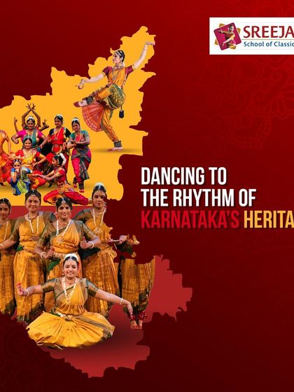 Dancing to the rhythm of Karnataka's heritage. On this day, we celebrate the rich culture of this land with joy and gratitude. Happy Karnataka Rajyotsava.