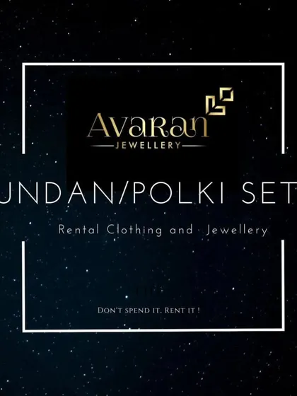 Explore my curated collection of Kundan and Polki sets. Whether you're a bride or a wedding guest, I have the perfect pieces to help you shine.