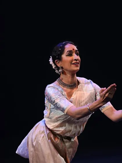 A mid-performance shot from 'Mandala' in Jaipur. This dance-music collaboration has been a wonderful journey, traveling to six cities and connecting with audiences across the country.