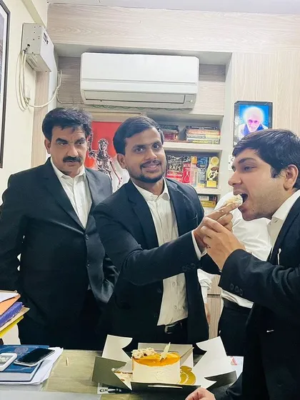 Sharing a piece of cake is a small tradition that brings our team of advocates together.