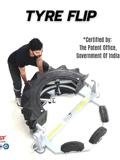 Our patented Tyre Flip machine offers a safe and effective way to perform one of the most powerful functional fitness exercises, building full-body strength and endurance without the risk of traditional tyre flipping.