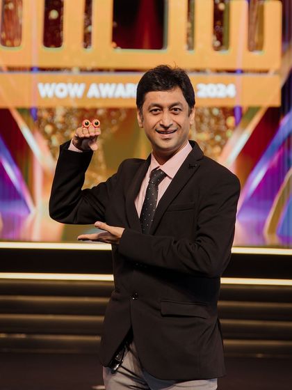A solo shot at the WOW Awards Asia 2024. These events celebrate the creativity and hard work that goes into the live entertainment industry.