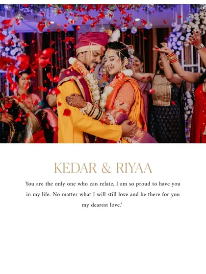 The joy of the Varmala ceremony, showered in a rain of red rose petals. This is one of those peak emotional moments I focus on capturing, full of unfiltered happiness and celebration.