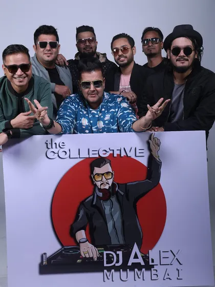 I don't work solo. This is my crew, 'The Collective'. A handpicked team of incredible artists who are the best at what they do. Together, we are more than just a DJ service; we are a complete entertainment experience.