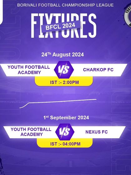 The second set of fixtures for the BFCL 2024, as we continue our campaign for the title.