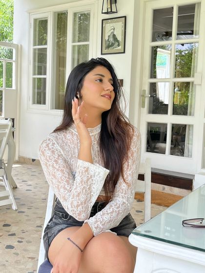 A candid, happy shot from my vacation.