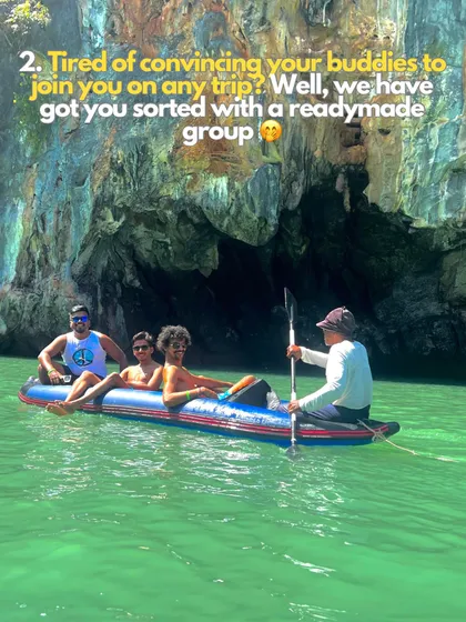 Tired of convincing your buddies to join you on a trip? We've got you sorted with a readymade group of like-minded travelers.