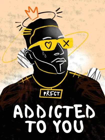 This is the official cover art for my original single, 'Addicted to You'. I worked with a talented artist to create a visual that captures the track's edgy, emotional, and addictive vibe.