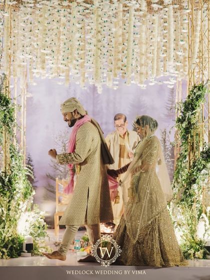 Wedlock Weddings - Full-Service Wedding Planning & Design Elegant Wedding Mandaps photo 36