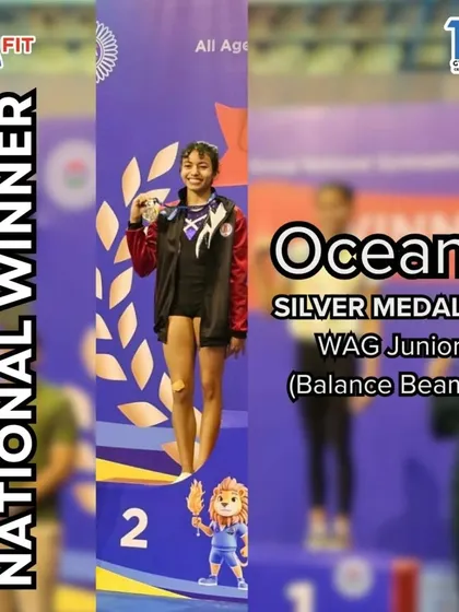 Meet one of our national winners. This is the confidence and poise that comes from countless hours of hard work and expert guidance. We don't just train gymnasts; we nurture champions who shine on the national stage.