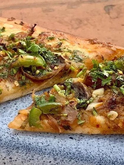 Here are a few slices of my weekend special, the BBQ Pulled Pork pizza. It’s a perfect combination of my eight hour cooked pork, fresh mozzarella, caramelised onions, and peppers on a delicious crust.