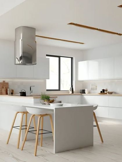 Dreaming in Colors & Textures - Modular Interiors & Room Renovation Modern Modular Kitchens photo 6