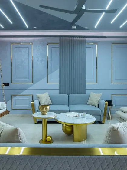 This isn't typical luxury. It's in how the light shifts across the paneled walls and how every piece has its place. Bold, elegant, and never predictable.