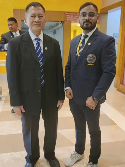With Master Prof. Ri Yong Son, a respected figure in the world of ITF Taekwondo. Staying connected with the leadership of our sport is crucial for my own development as a coach.