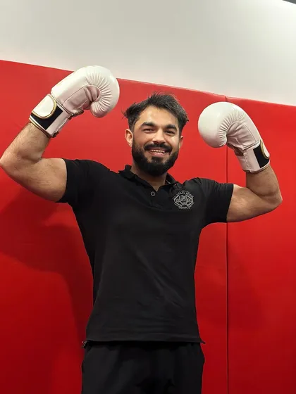 That post-boxing session feeling. Happy, tired, and strong.