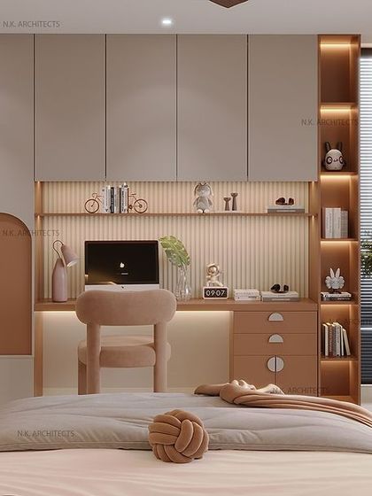 N.K. Architects - Interior Design Serene & Luxurious Bedrooms photo 19