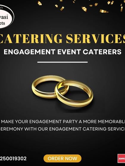 Make your engagement party more memorable with my specialized engagement catering services.