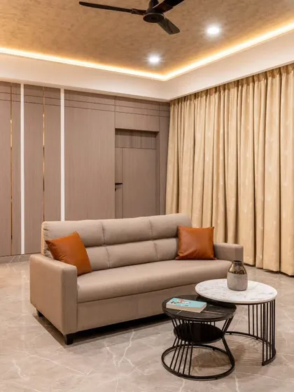 A home should adapt to your life. We transformed this single room into a dynamic, multi-purpose space featuring a dedicated gaming zone with immersive lighting, a comfortable lounge area, and integrated fitness equipment, proving that one room can serve many needs without compromise.