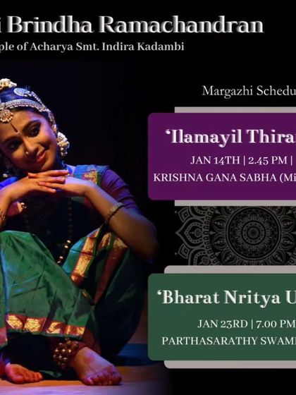 Indira Kadambi - Indian Classical Arts Training Upcoming Performances & Workshops photo 11