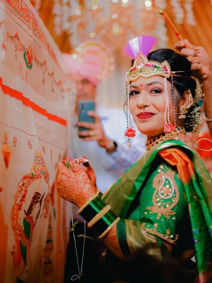 Shagun Wedding Films - Wedding Photography & Videography Maharashtrian Wedding Traditions photo 4