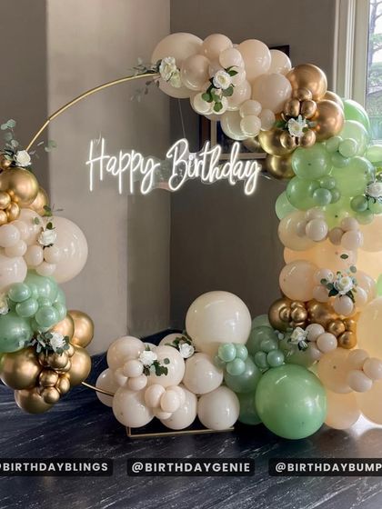 Custom Balloon Arches & Backdrops photo 9