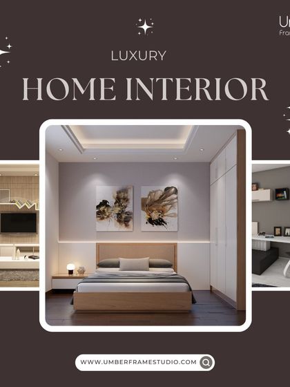 A collage of our luxury home interior projects, from elegant bedrooms to modern living spaces.