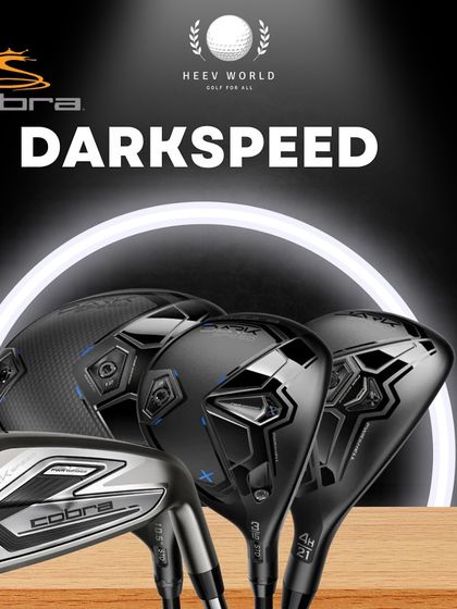 Introducing the Cobra Darkspeed family. This lineup blends aerodynamic shaping with a robust construction for maximum distance and forgiveness.