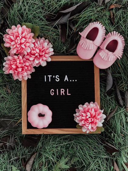 It's a girl! Announcing the newest addition to our family with so much joy and gratitude.