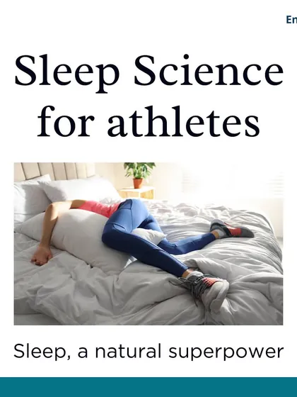 Sleep is a natural superpower for athletes. It is one of the most important and often overlooked components of recovery and performance.