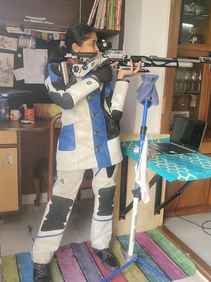 14-year-old athlete Homanshika Reddy shares her experience with our online training, highlighting how it helps her maintain regular practice and receive expert correction from home.