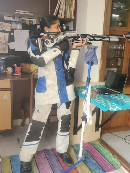 14-year-old athlete Homanshika Reddy shares her experience with our online training, highlighting how it helps her maintain regular practice and receive expert correction from home.