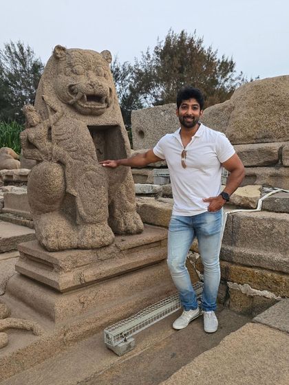 Raghu Ramappa - Guided Motorcycle Heritage Tours Destination: Mahabalipuram's Ancient Shore photo 10