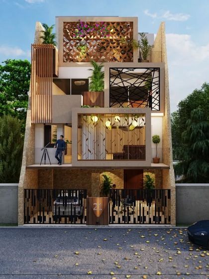 N.K. Architects - Design-Build & Turnkey Projects Grand Exteriors & Facades photo 9