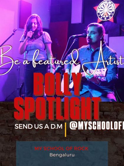 A call for artists to be featured in our "Bolly Spotlight" series. We are always scouting for new talent to showcase.