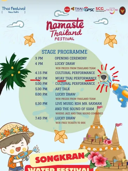 We were proud to be part of the Namaste Thailand Festival, showcasing an authentic Muay Thai performance to celebrate the culture and art form.