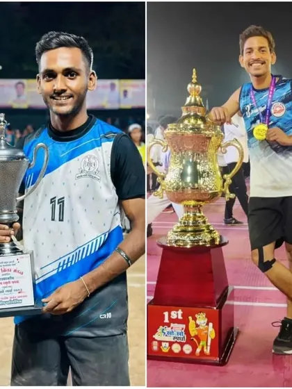 Pratik Devare and Omkar Sonawane selected for the Swami Ramanand Teerth Marathwada University team.