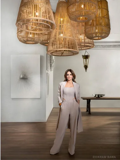 Design dreams with the extremely beautiful Sussanne Khan. This advertising campaign was all about capturing a sense of sophisticated living and high-end aesthetics.