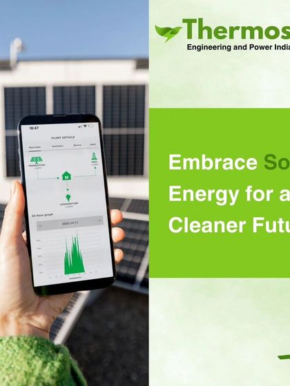 Embrace solar energy for a cleaner future. You can even monitor your plant's performance and savings directly from your phone.