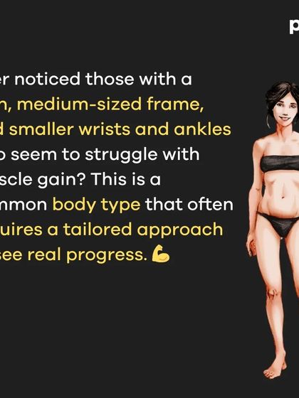 A carousel designed for those with a lean, medium-sized frame who struggle with muscle gain. It covers secrets like using full range of motion, failure-based reps, and compound exercises like cable woodchoppers to enhance strength.