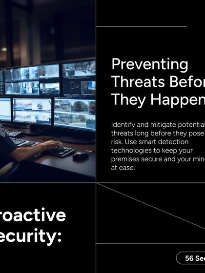 Our 24/7 command center is the hub of our proactive security. Trained personnel use smart detection technologies to monitor feeds, identify potential threats, and dispatch response teams long before they pose a risk.