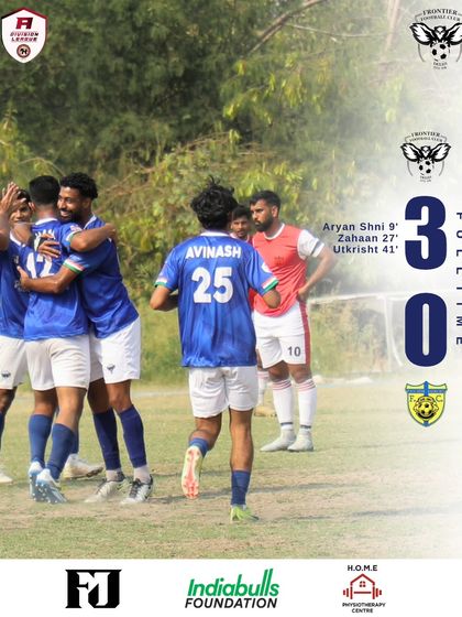 A solid 3-0 victory with a clean sheet. This result highlights our ability to control the game from start to finish, with goals from Aryan, Zahaan, and Utkrisht.