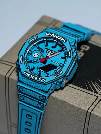 We also hunt for unique streetwear grails. This limited edition G-Shock features a wild 2D cartoon-inspired design, proving that collectible watches come in all forms. If it's rare, we're on it.