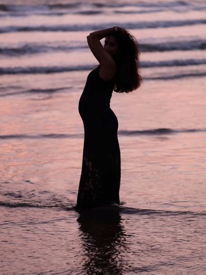 Suffering is a choice. I learned to differentiate between pain, which is a physical sensation, and suffering, which is a state of mind. This photo is from my 27th week.