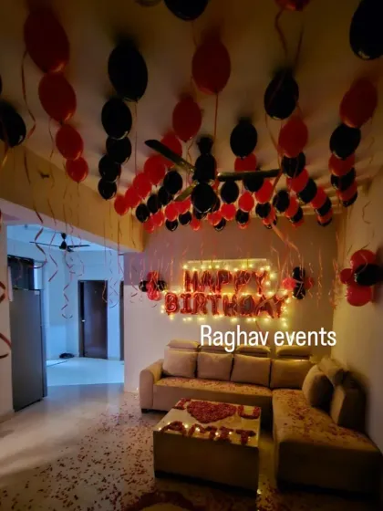 Raghav Events - Birthday, Anniversary & Proposal Decoration Romantic Room Surprises photo 7